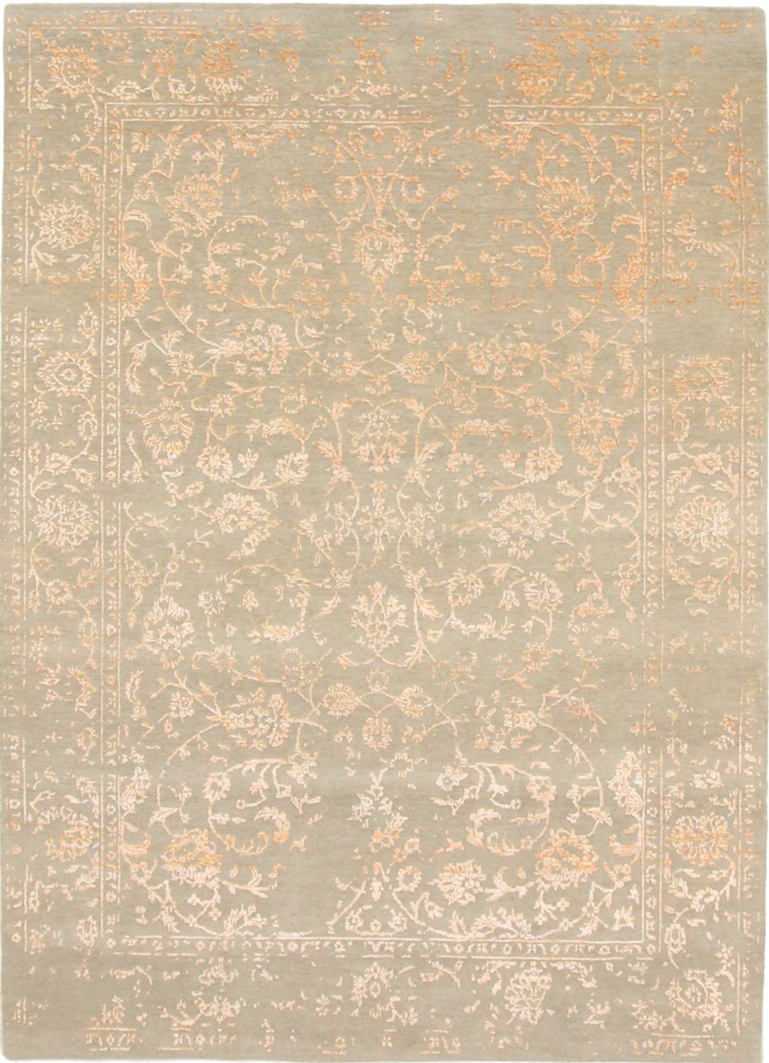Alfombra de diseño - 245 x 176 cm - naranja