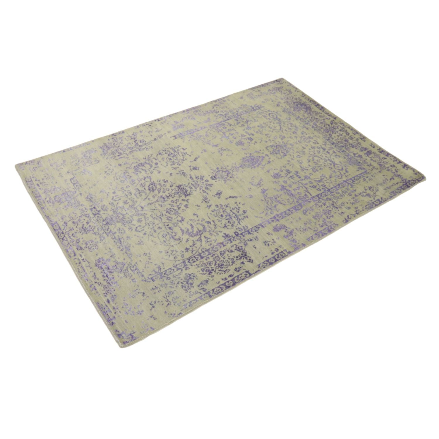 Alfombra de diseño - 186 x 124 cm - púrpura