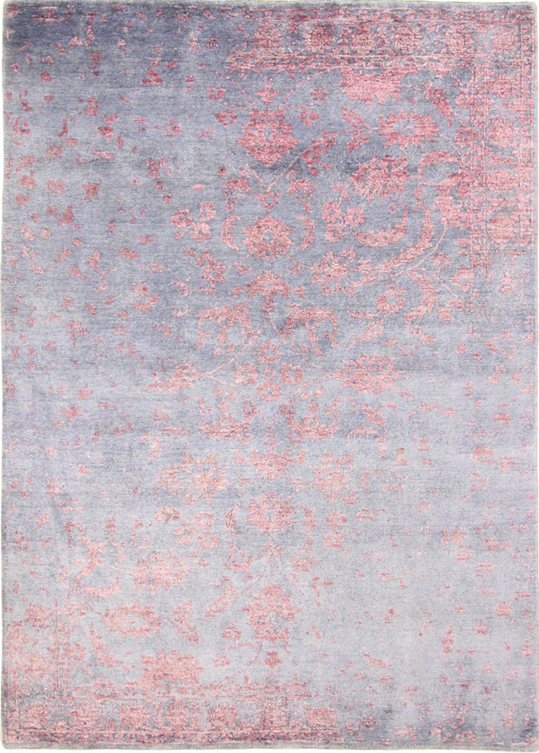 Alfombra de diseño - 204 x 146 cm - multicolor