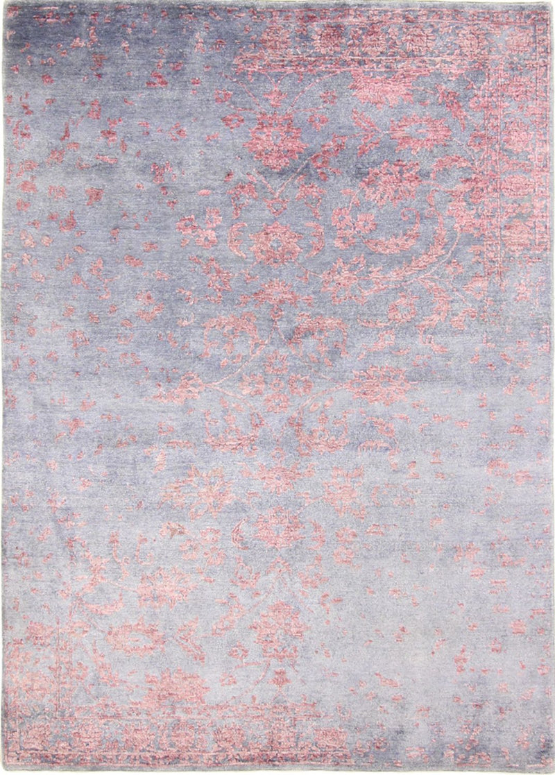 Alfombra de diseño - 204 x 146 cm - multicolor