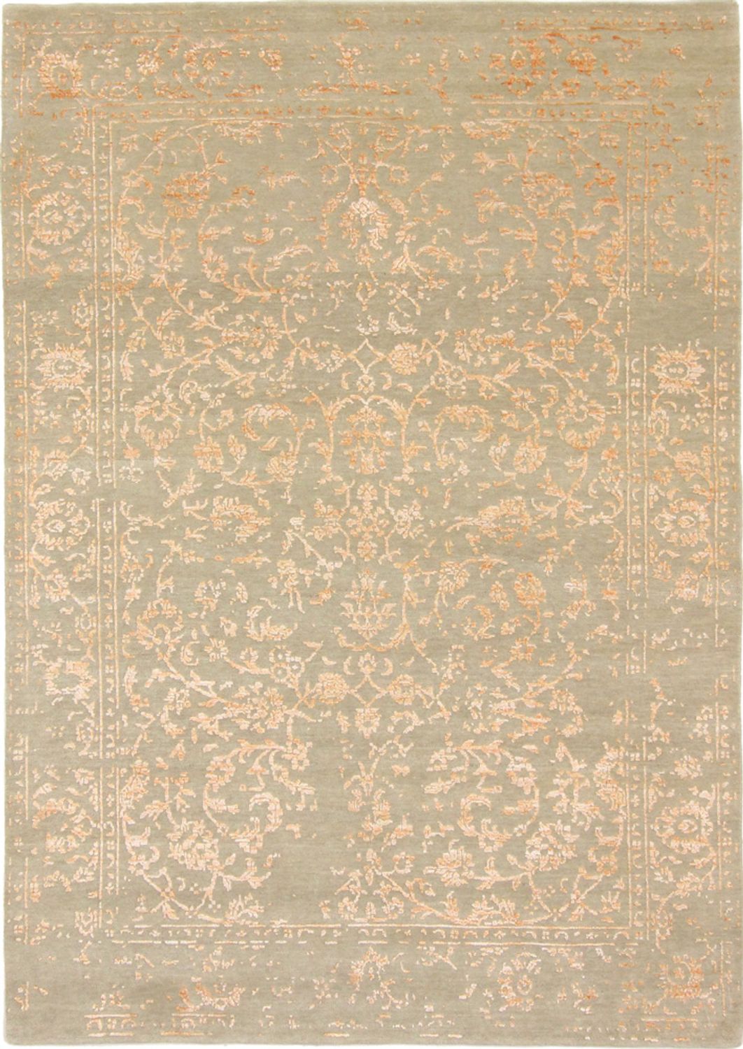 Alfombra de diseño - 212 x 150 cm - salmón