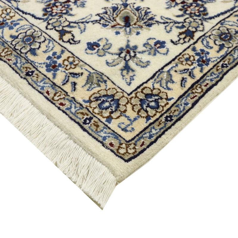 Alfombra persa - Nain - 297 x 240 cm - azul oscuro