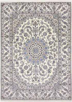 Alfombra persa - Nain - 343 x 248 cm - crema