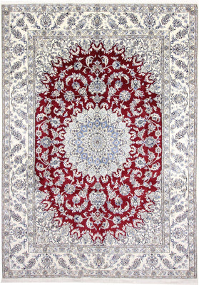 Alfombra persa - Nain - 346 x 246 cm - rojo
