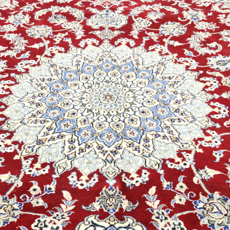 Alfombra persa - Nain - 346 x 246 cm - rojo
