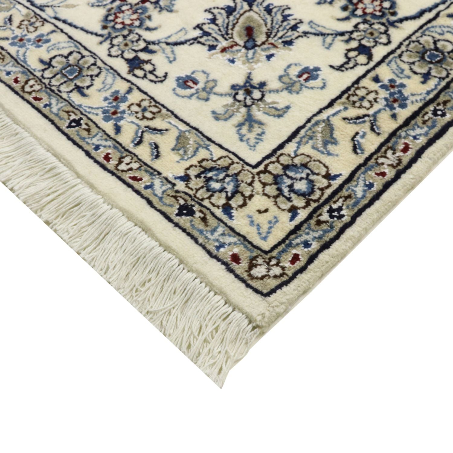 Alfombra persa - Nain - 344 x 246 cm - azul oscuro