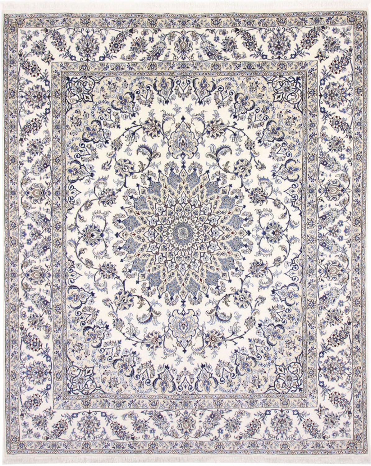 Alfombra persa - Nain - 295 x 242 cm - crema