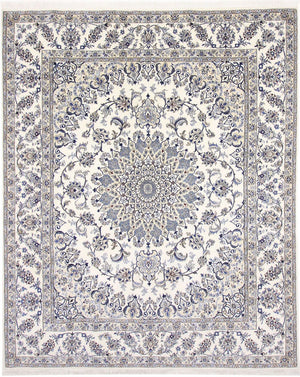 Alfombra persa - Nain - 295 x 242 cm - crema