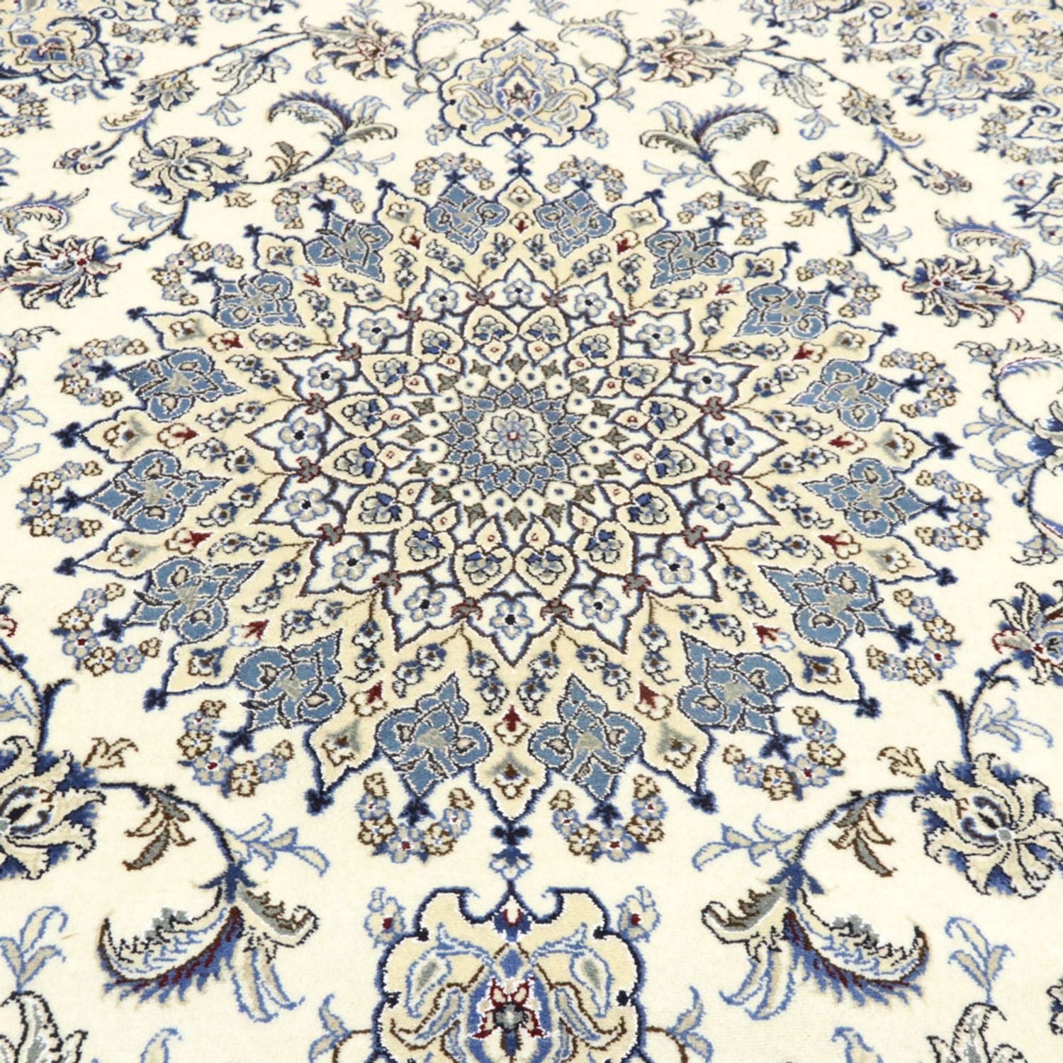 Alfombra persa - Nain - 295 x 242 cm - crema