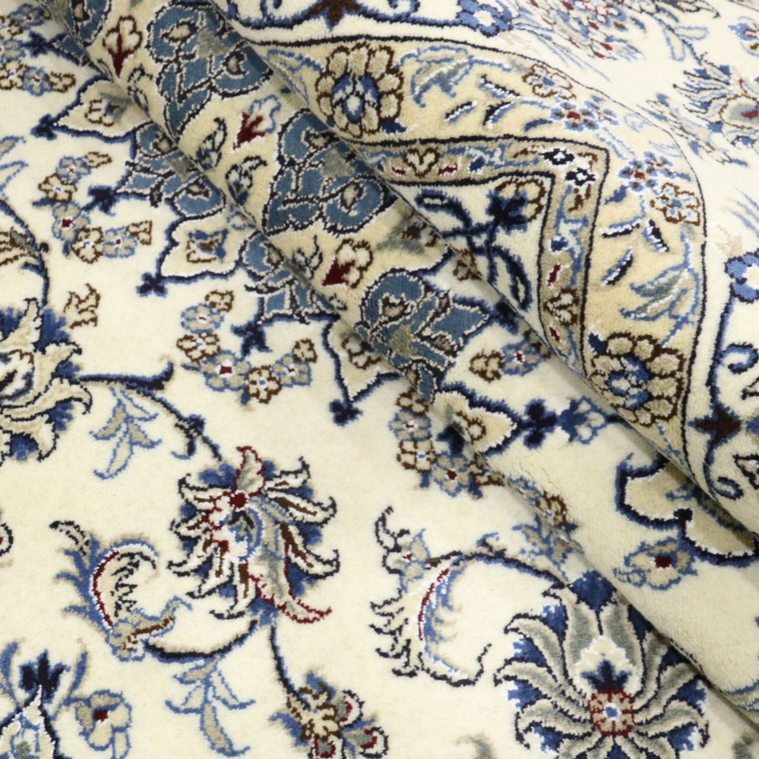 Alfombra persa - Nain - 295 x 242 cm - crema