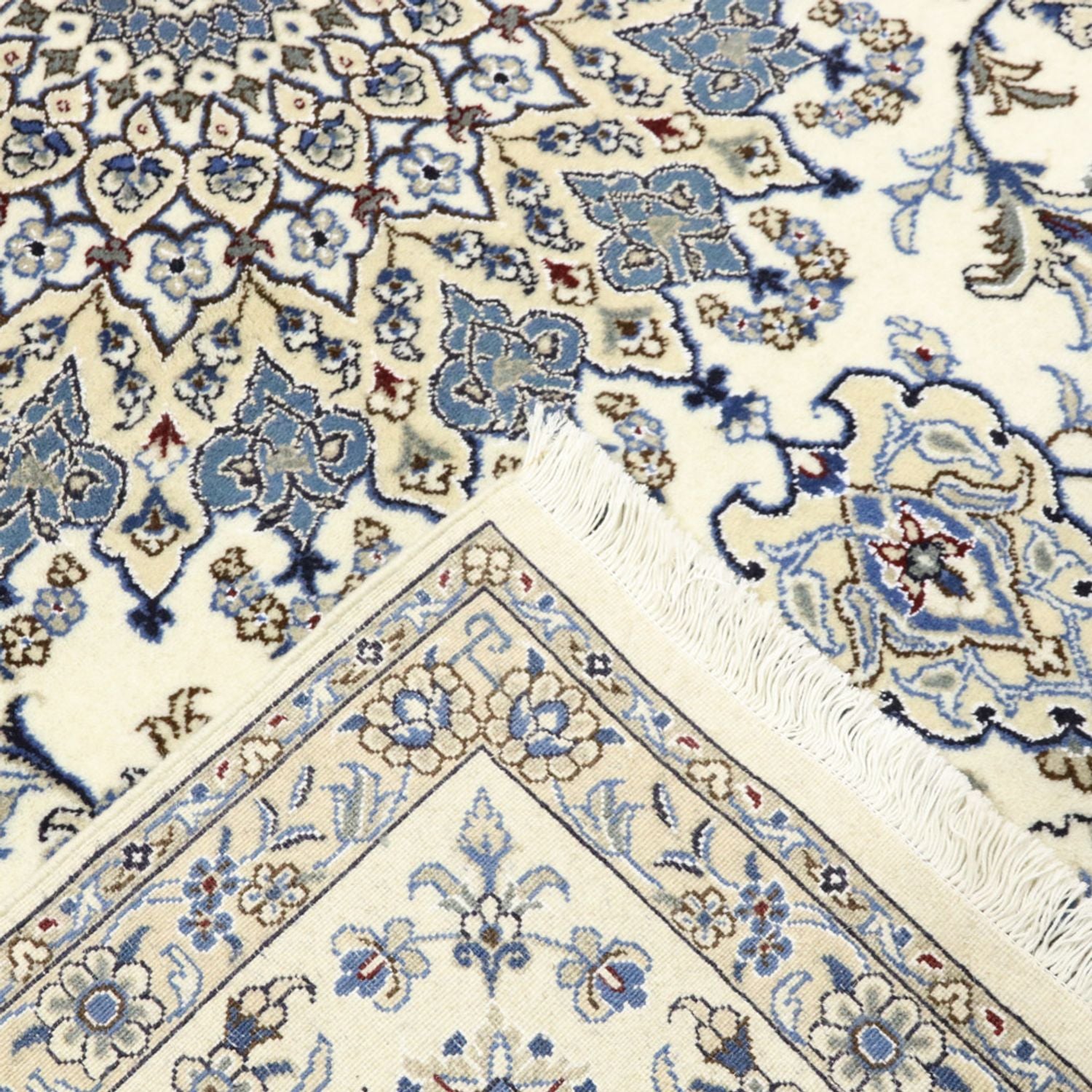 Alfombra persa - Nain - 295 x 242 cm - crema