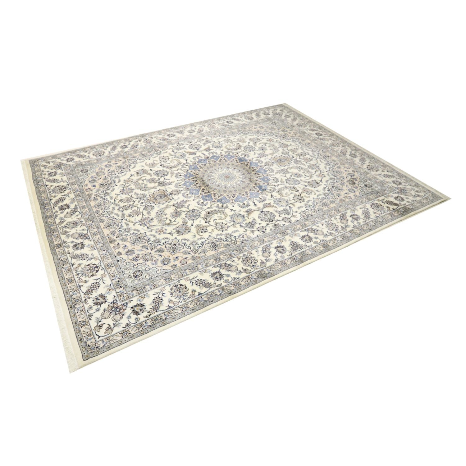 Alfombra persa - Nain - 396 x 300 cm - crema
