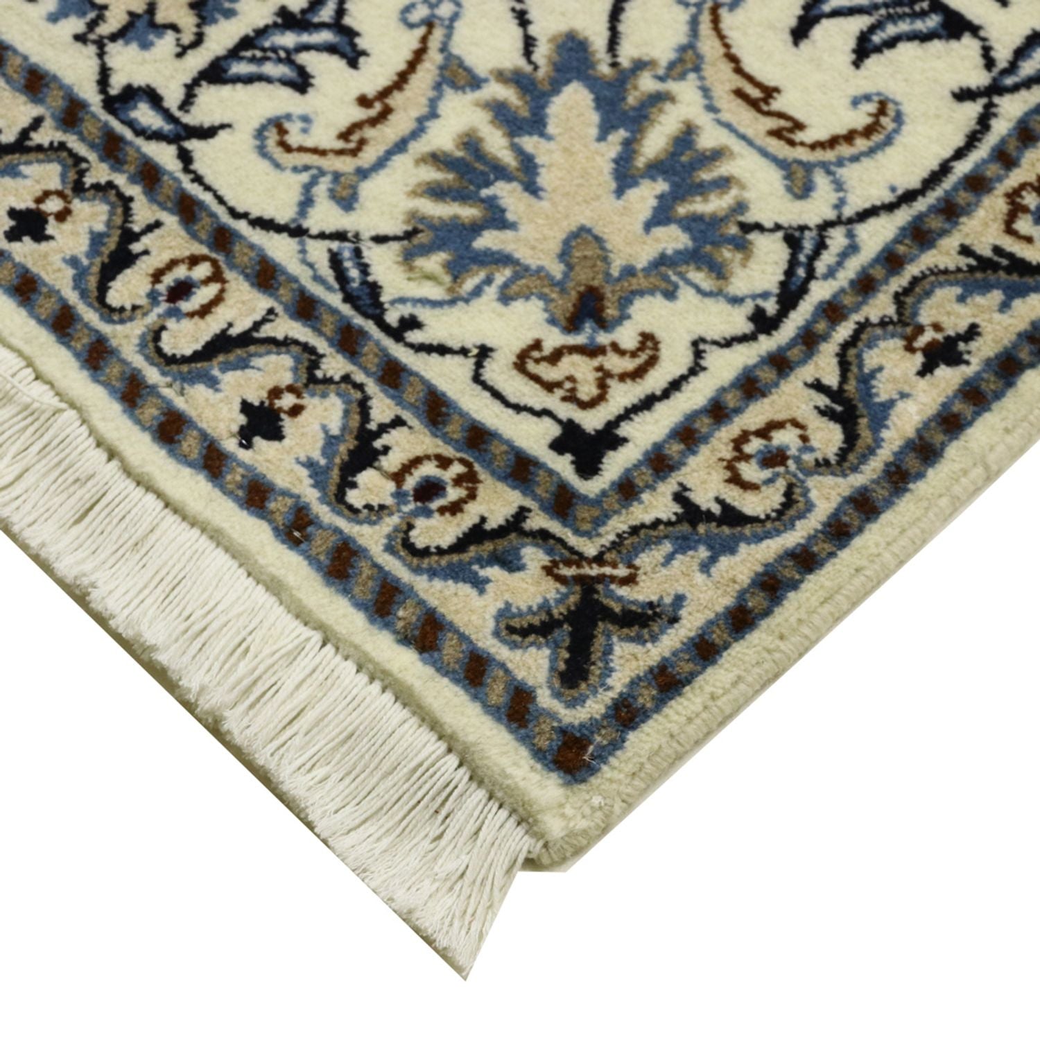 Alfombra persa - Nain - 286 x 193 cm - crema