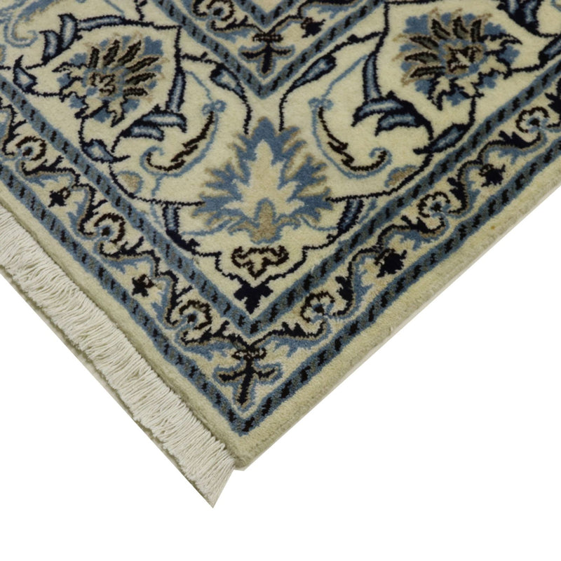 Alfombra persa - Nain - 294 x 194 cm - azul oscuro