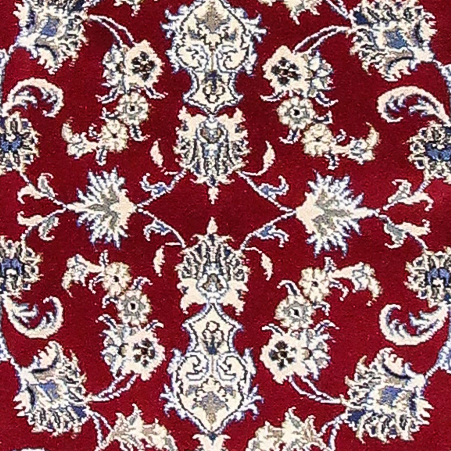 Alfombra de pasillo Alfombra persa - Nain - 390 x 78 cm - rojo