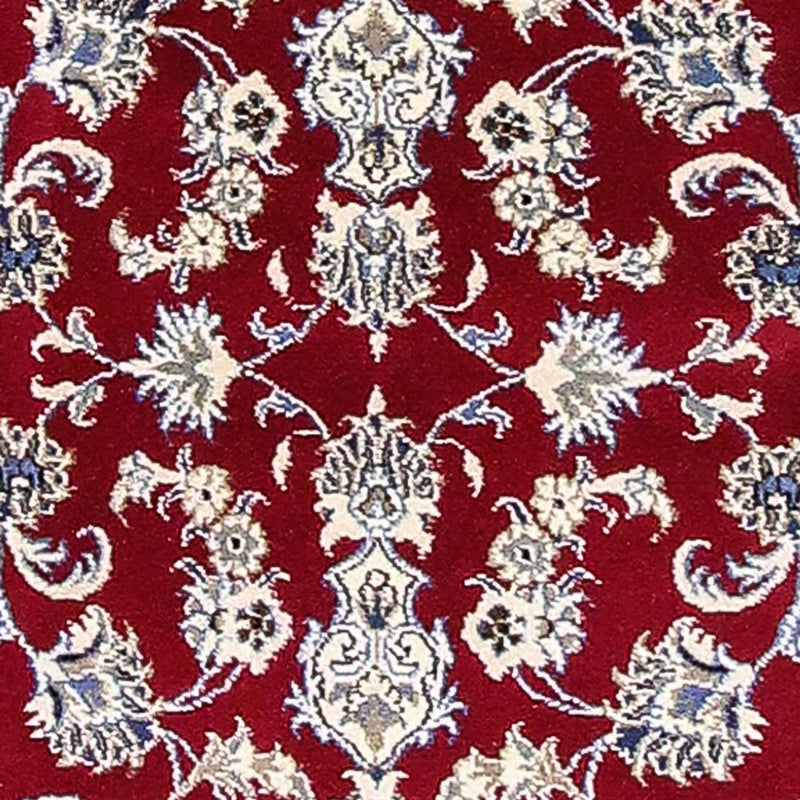 Alfombra de pasillo Alfombra persa - Nain - 390 x 78 cm - rojo