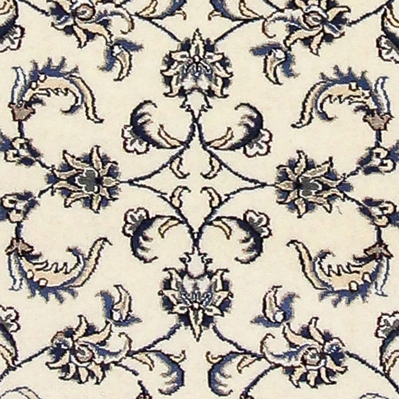 Alfombra de pasillo Alfombra persa - Nain - 378 x 80 cm - crema