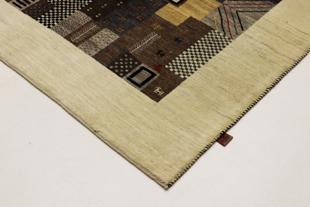 Loribaft Indo Alfombra 251x181cm - Alfombra de lana