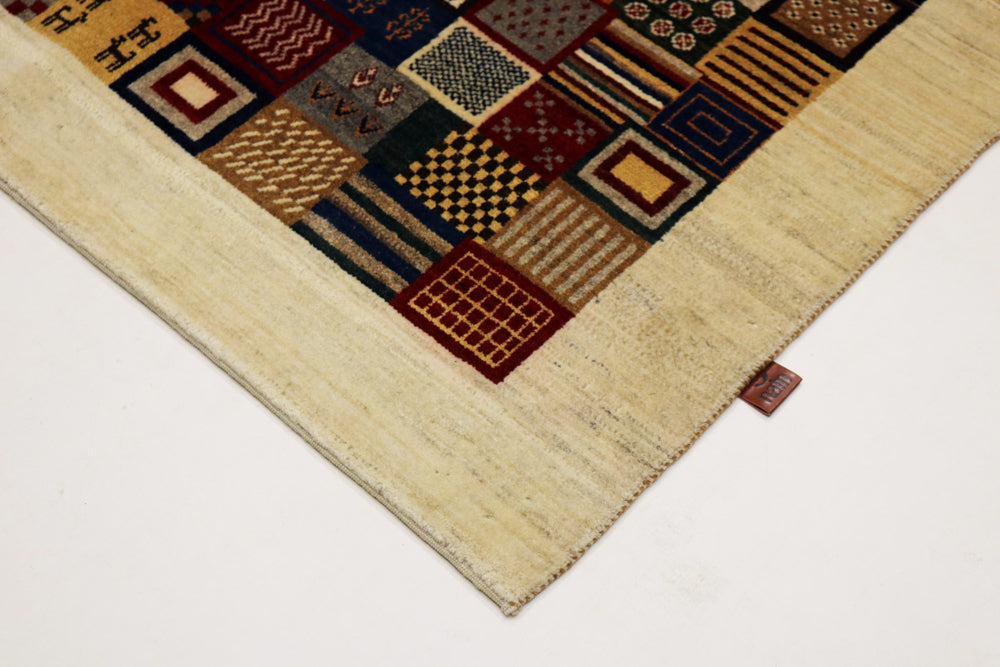 Loribaft Indo Alfombra 142x197cm - Alfombra de lana