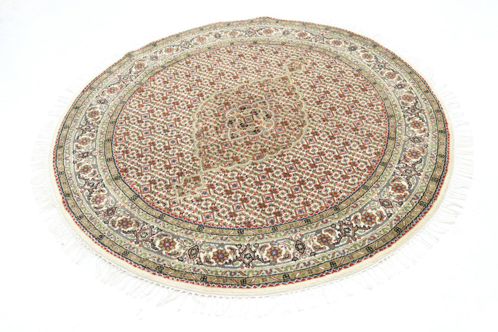 Tabriz Indo Alfombra 150x150cm - Alfombra oriental