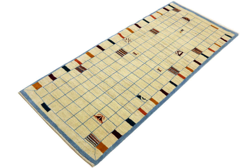 Gabbeh persa Alfombra 83x199cm - Perserteppich Wollteppich