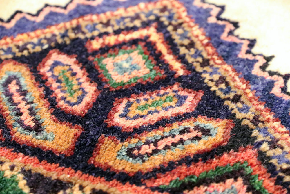 Läufer Perser - Nomadic - 350 x 87 cm - dunkelbeige