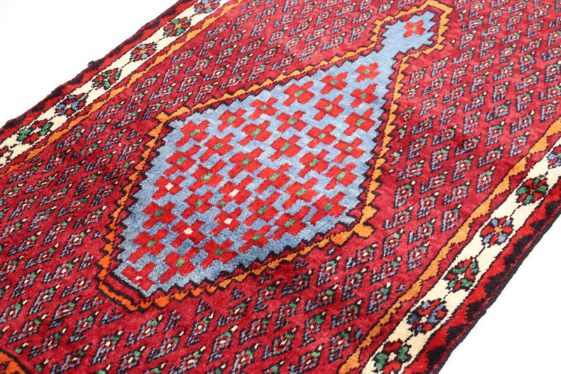 Läufer Perser - Nomadic - 200 x 105 cm - rot