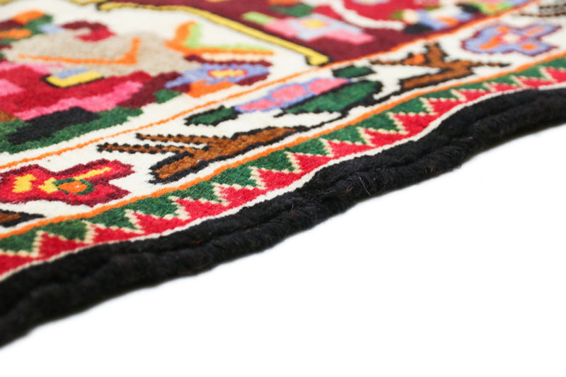 Perserteppich - Nomadic - 195 x 125 cm - mehrfarbig