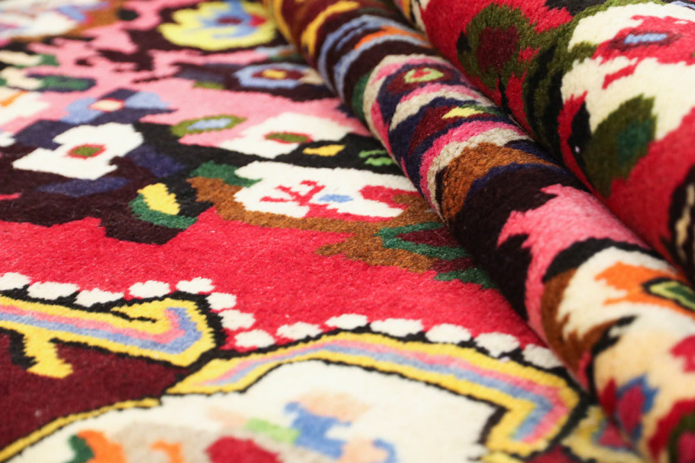 Perserteppich - Nomadic - 195 x 125 cm - mehrfarbig