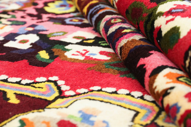 Perserteppich - Nomadic - 195 x 125 cm - mehrfarbig