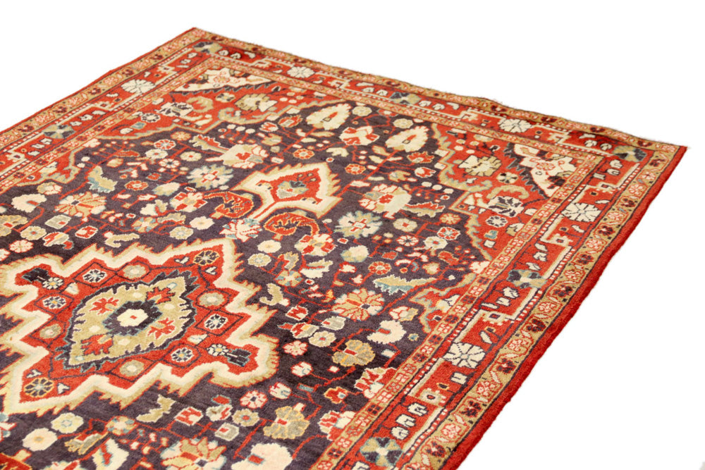 Perserteppich - Nomadic - 210 x 135 cm - dunkelblau