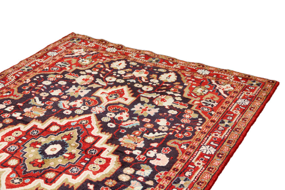 Perserteppich - Nomadic - 220 x 135 cm - dunkelblau