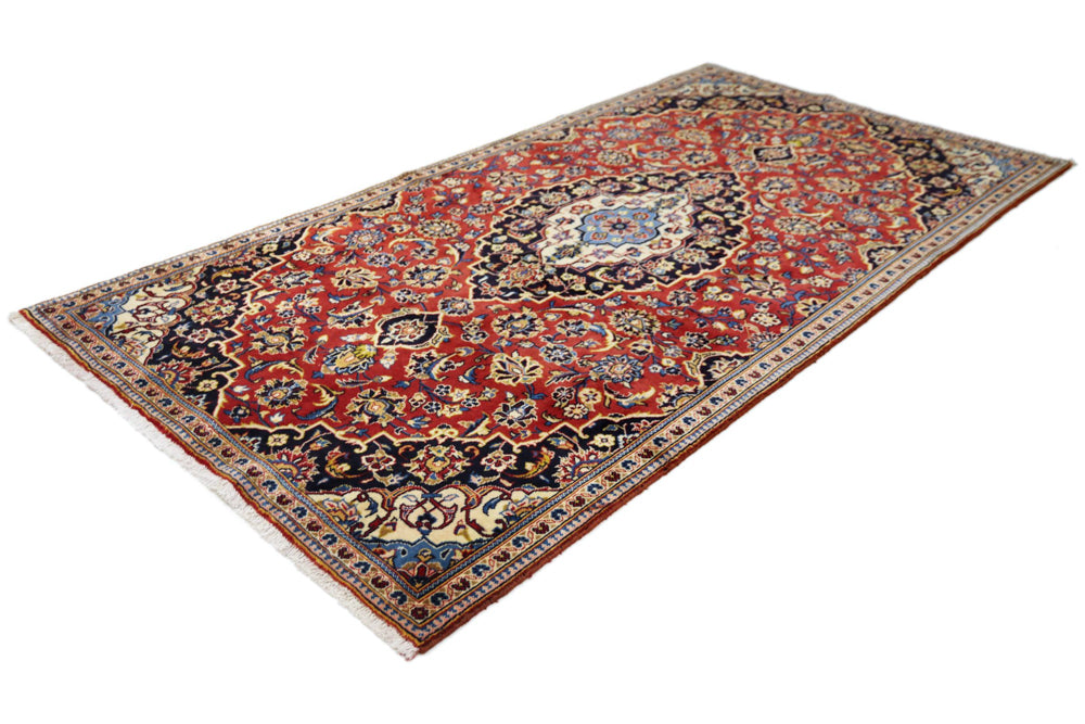 Kashan Alfombra 136x260cm - Alfombra persa