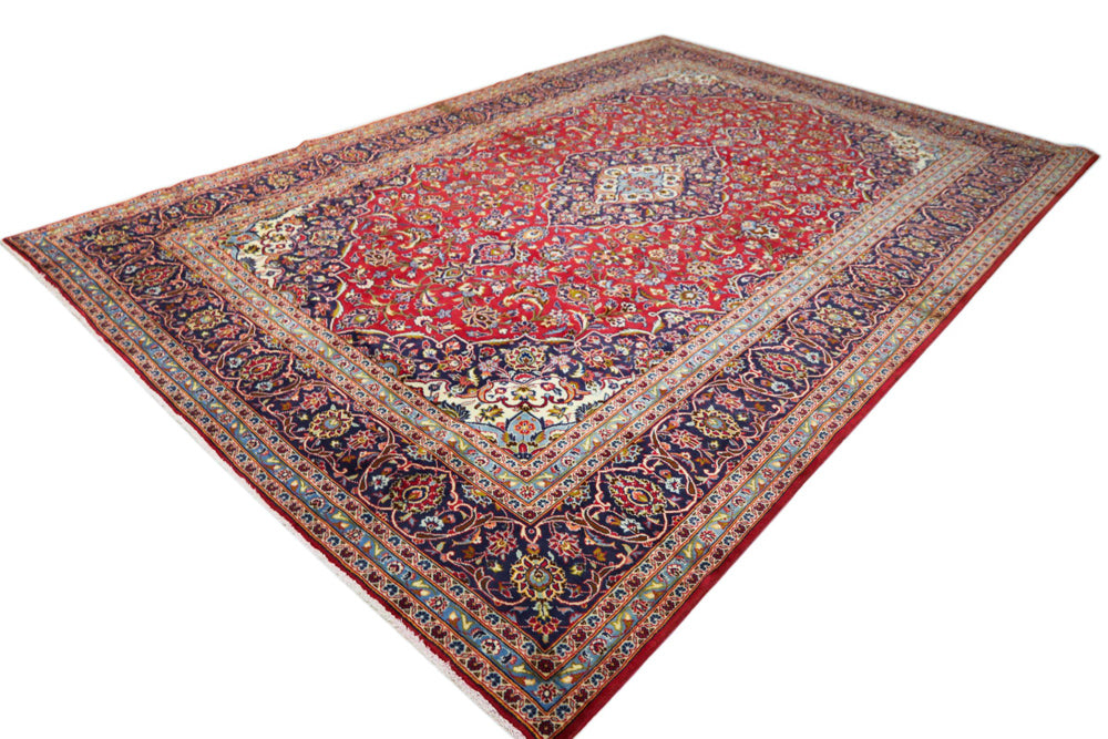 Kashan Alfombra 360x245cm - Alfombra persa