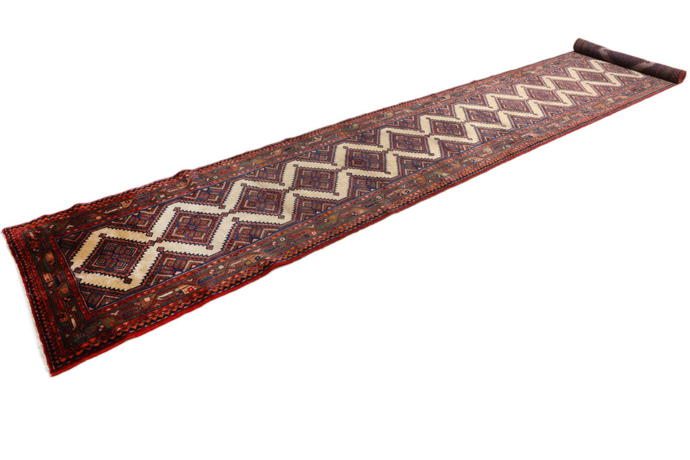 Qaraja Alfombra 90x545cm - Alfombra persa
