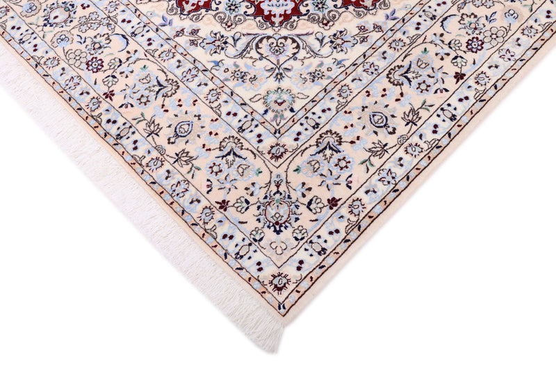 Perserteppich - Nain - Premium - 241 x 156 cm - rot