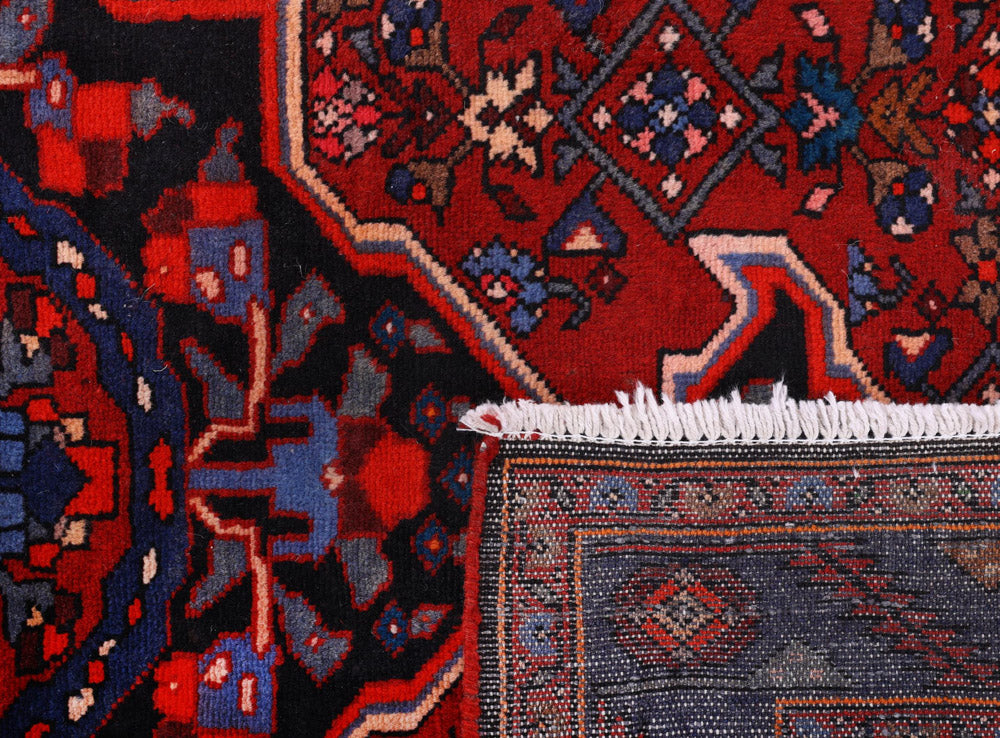 Perserteppich - Nomadic - 205 x 140 cm - dunkelrot