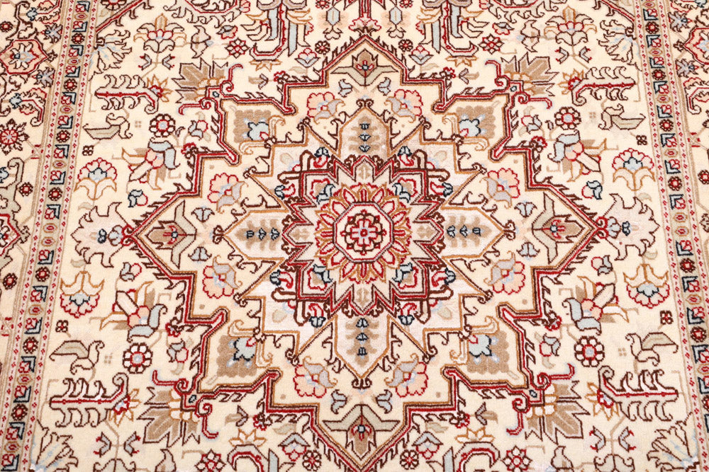 Perserteppich - Täbriz - Royal - 160 x 100 cm - hellbeige