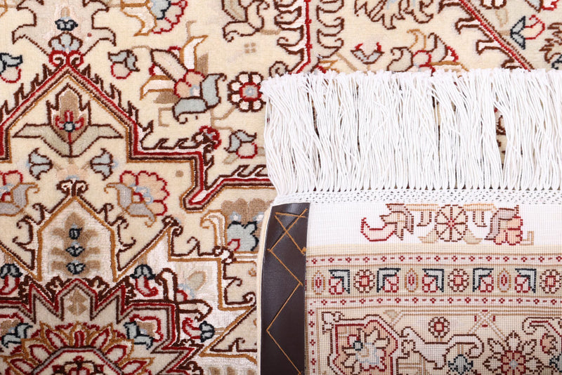 Perserteppich - Täbriz - Royal - 160 x 100 cm - hellbeige