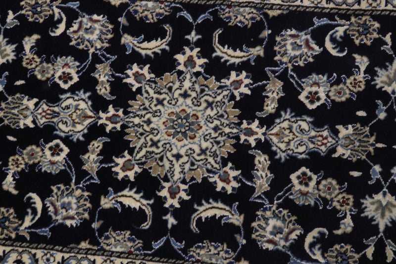 Läufer Perser - Nain - 290 x 76 cm - dunkelblau