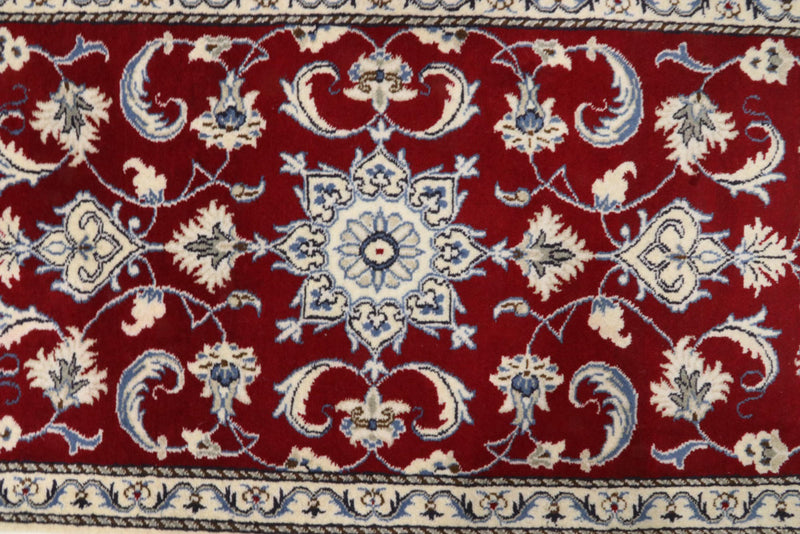 Perserteppich - Nain - 137 x 70 cm - rot