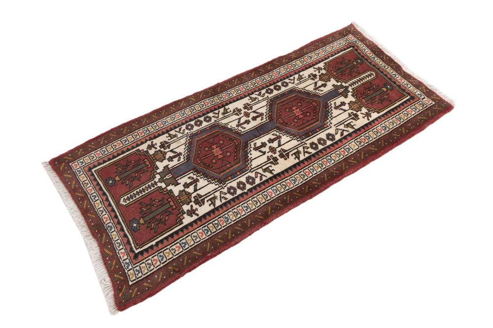 Hamadan Alfombra 180x88cm - Alfombra persa