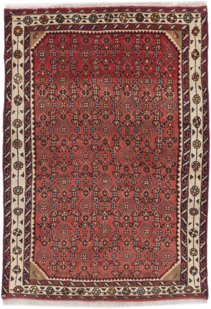 Perserteppich - Nomadic - 145 x 105 cm - rot
