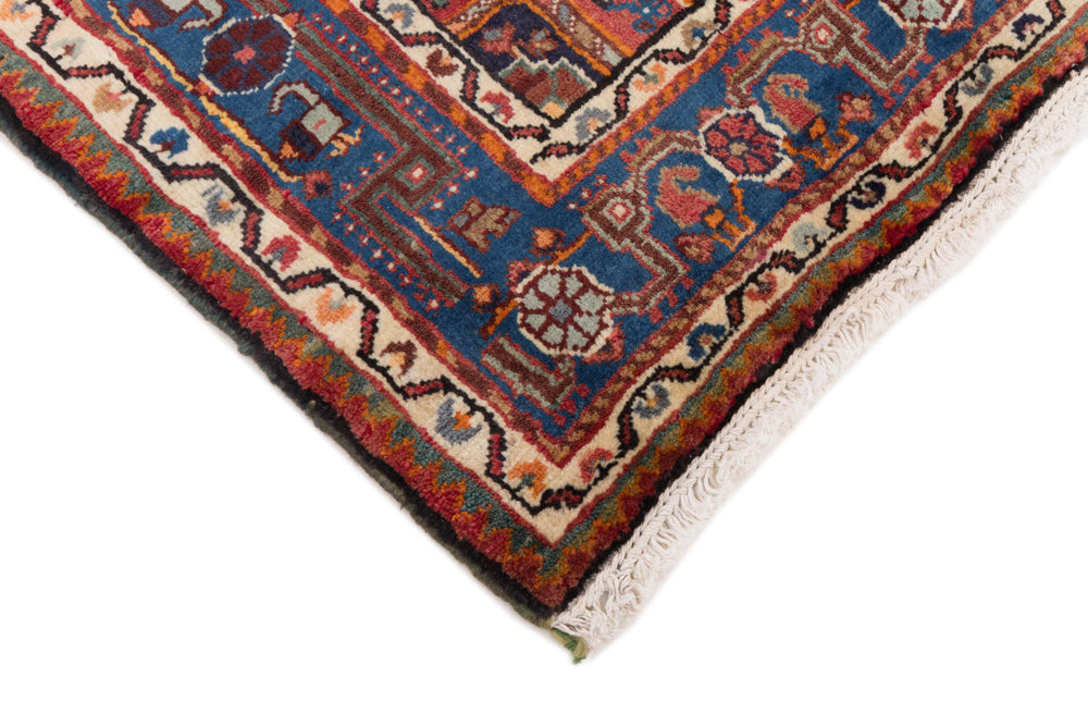 Perserteppich - Nomadic - 145 x 90 cm - dunkelrot