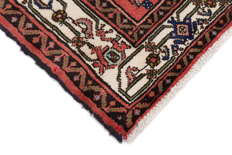 Perserteppich - Nomadic - 140 x 120 cm - dunkelrot