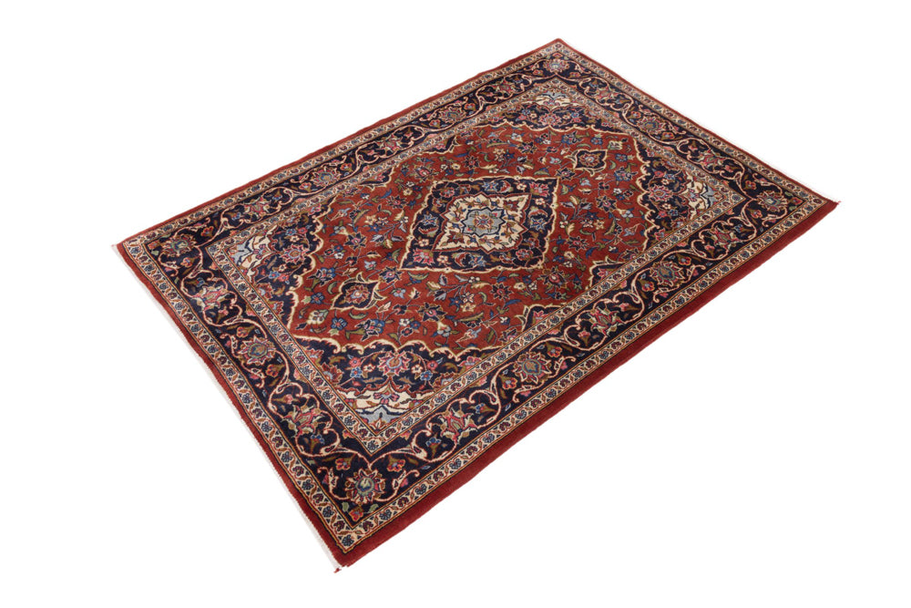 Kashan Alfombra 150x105cm - Alfombra persa