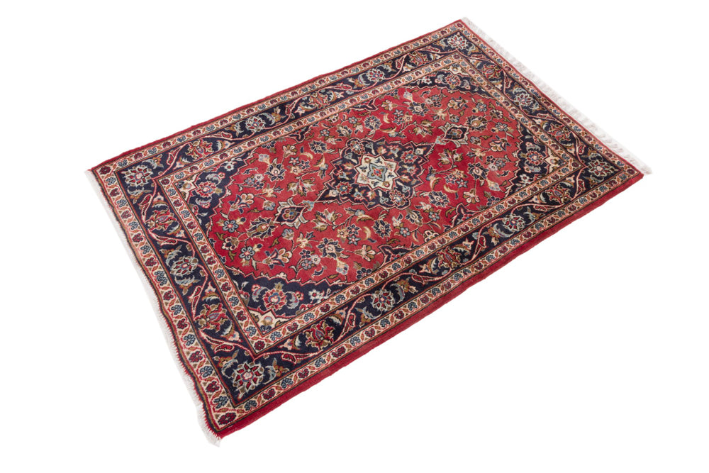 Kashan Alfombra 150x100cm - Alfombra persa