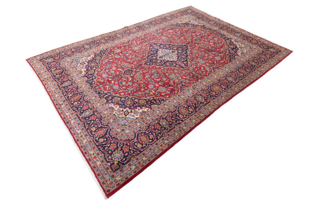 Kashan Alfombra 340x250cm - Alfombra persa