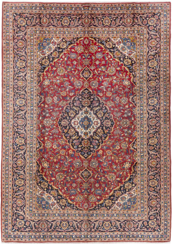 Perserteppich - Keshan - 350 x 250 cm - rot