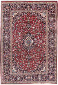 Perserteppich - Keshan - 344 x 252 cm - rot